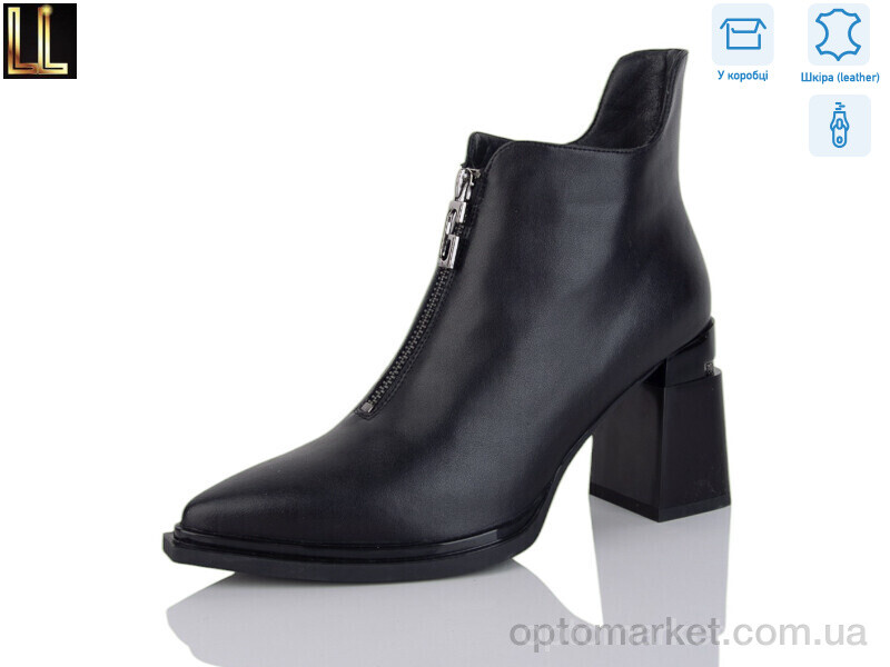 Купить Черевики жіночі LM-GT493-1P Lilin чорний, фото 1