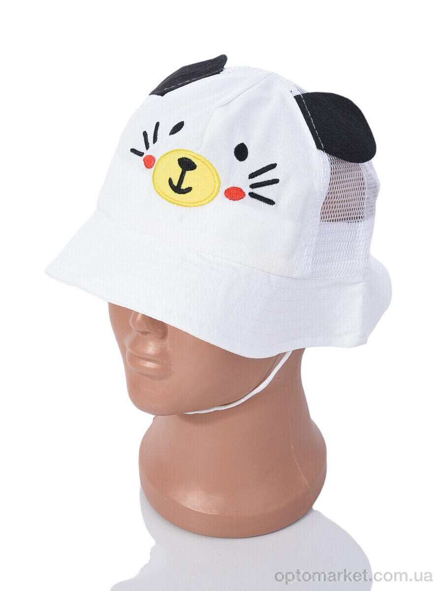 Купить Панама дитячі LM001-4 white RuBi білий, фото 1