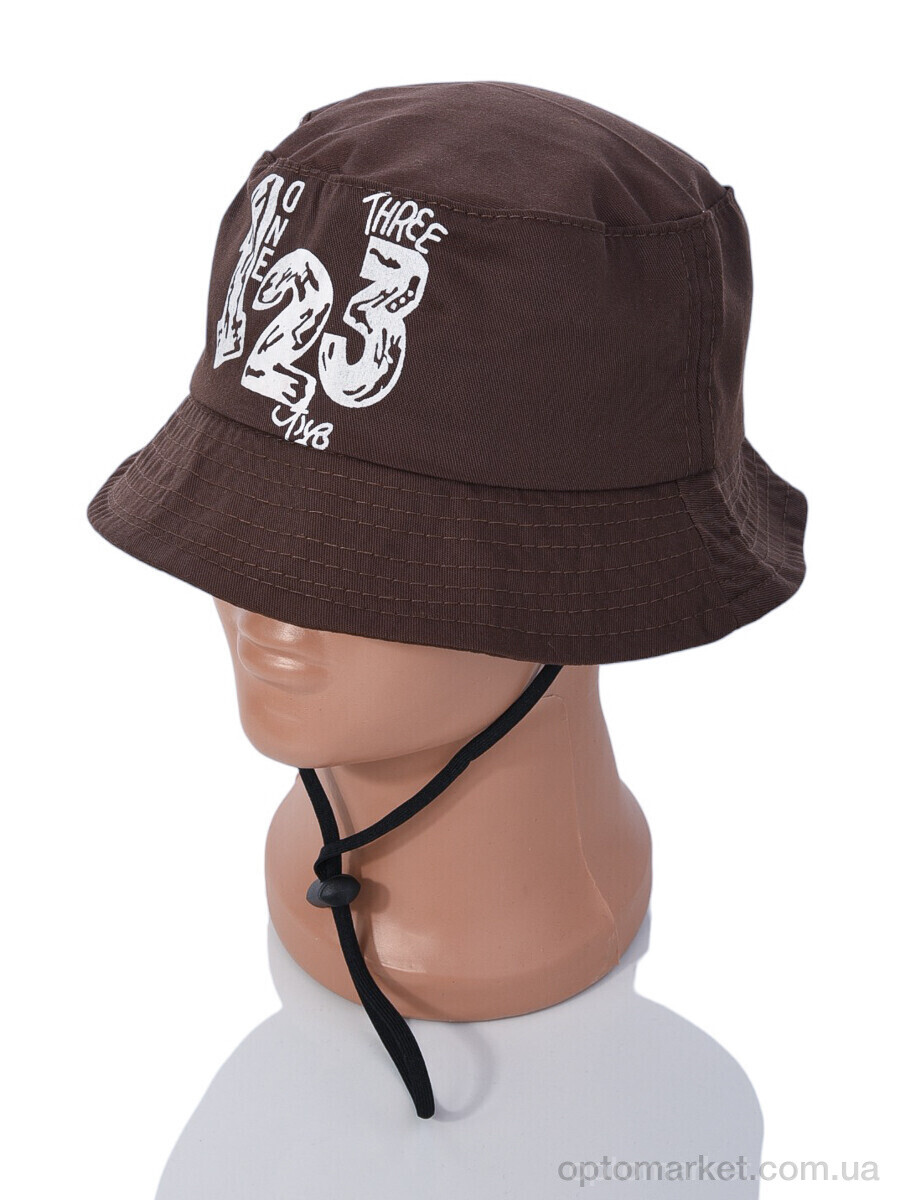 Купить Панама дитячі LM005-3 brown RuBi коричневий, фото 1