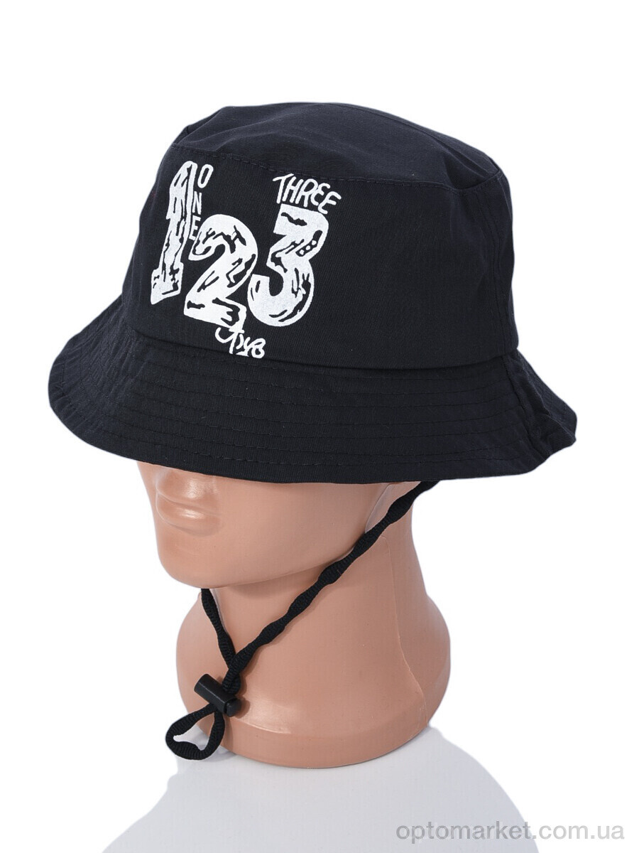 Купить Панама дитячі LM005-5 black RuBi чорний, фото 1
