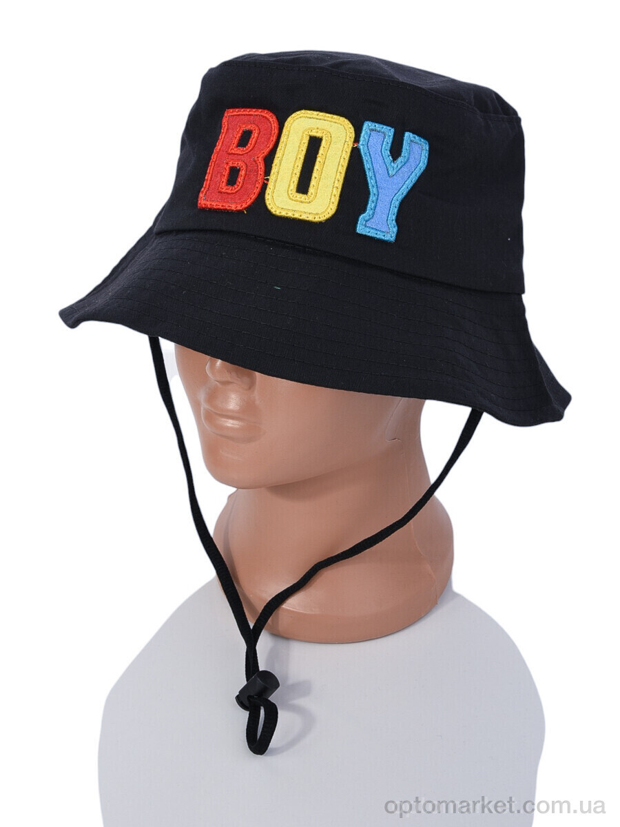 Купить Панама дитячі LM011-3 black RuBi чорний, фото 1