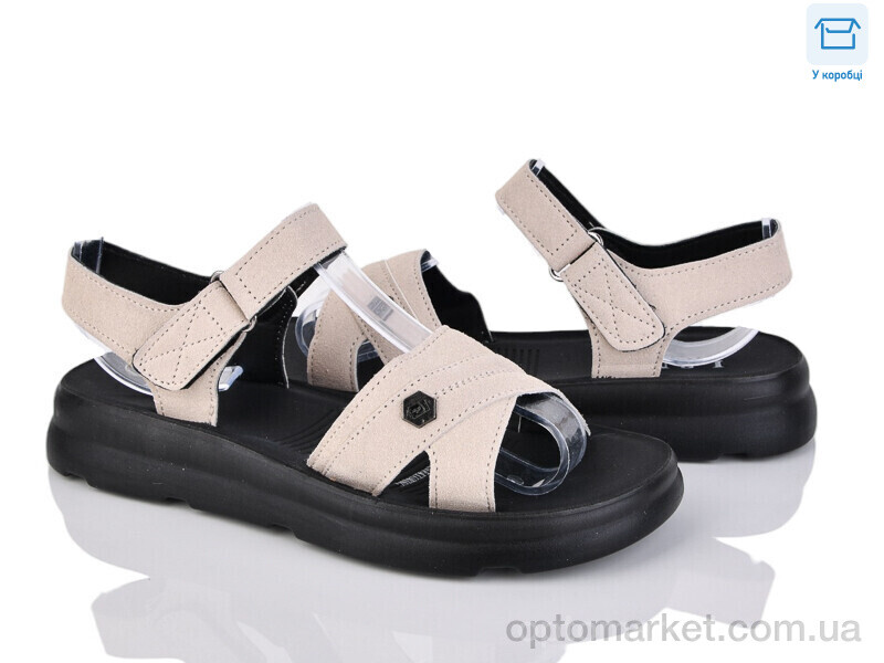 Купить Босоніжки жіночі LQ1-3 L&M бежевий, фото 1