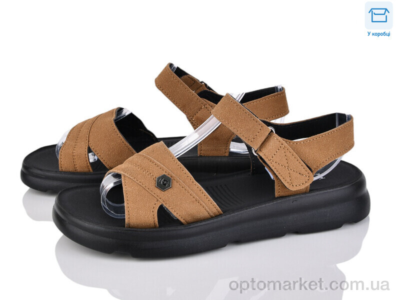 Купить Босоніжки жіночі LQ1-5 L&M коричневий, фото 1