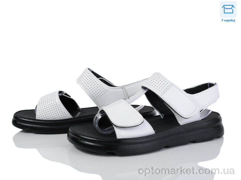 Купить Босоніжки жіночі LQ2-2 L&M-Lemon білий, фото 1