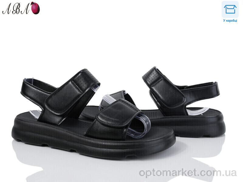 Купить Босоніжки жіночі LQ2ABA-1 Aba чорний, фото 1