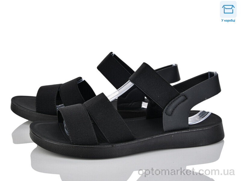 Купить Босоніжки жіночі LQ5-1 L&M чорний, фото 1