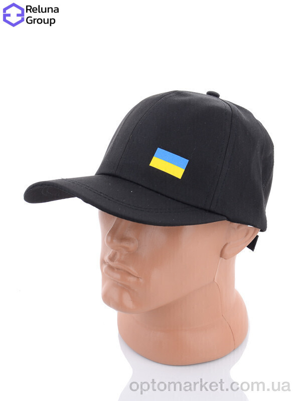 Купить Кепка чоловічі LR001-1 black Reluna Group чорний, фото 1