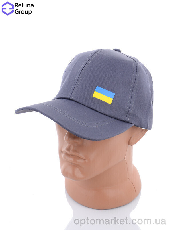 Купить Кепка чоловічі LR001-3 grey Reluna Group сірий, фото 1