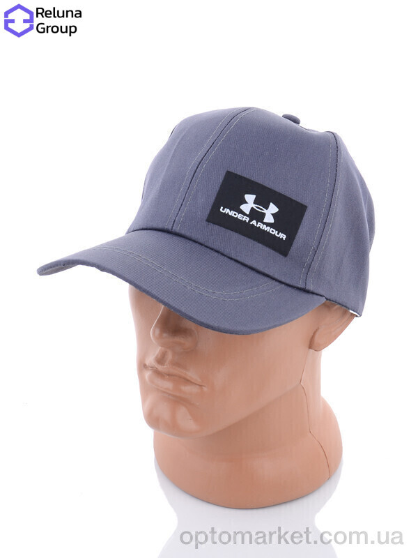 Купить Кепка чоловічі LR004-3 grey U_A.mo.r сірий, фото 2