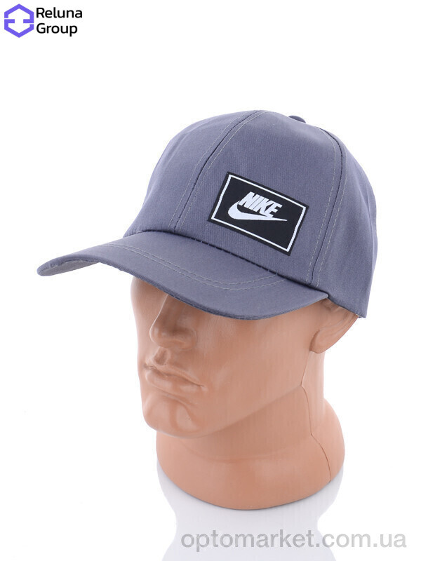 Купить Кепка чоловічі LR005-4 grey N.ke сірий, фото 2