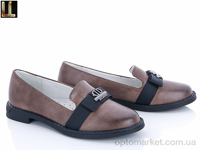 Купить Туфли детские LR0613-3 Lilin shoes коричневый, фото 1