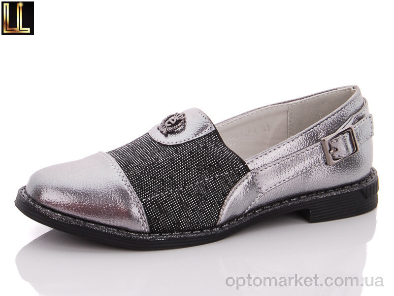 Купить Туфлі дитячі LR0614-3A Lilin shoes срібний, фото 1