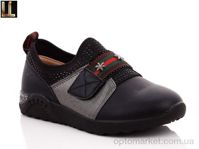 Купить Туфли детские LR0976-1 Lilin shoes черный, фото 1