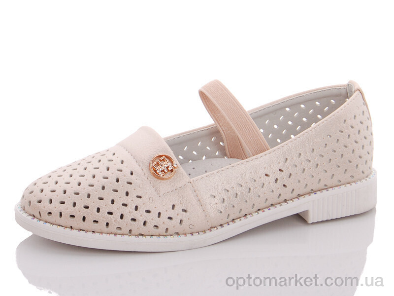 Купить Туфлі дитячі LR2921-7A Lilin shoes бежевий, фото 1