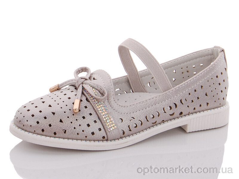Купить Туфлі дитячі LR2922-7 Lilin shoes бежевий, фото 1