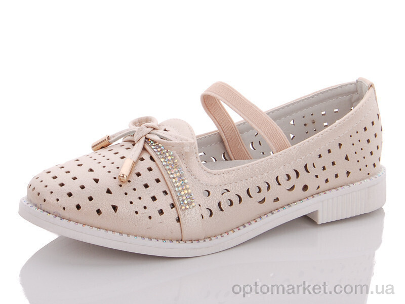 Купить Туфлі дитячі LR2922-7A Lilin shoes бежевий, фото 1