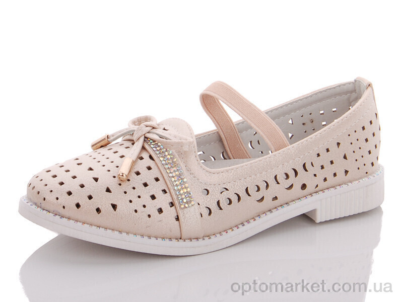 Купить Туфлі дитячі LR2922-7A Lilin shoes бежевий, фото 1