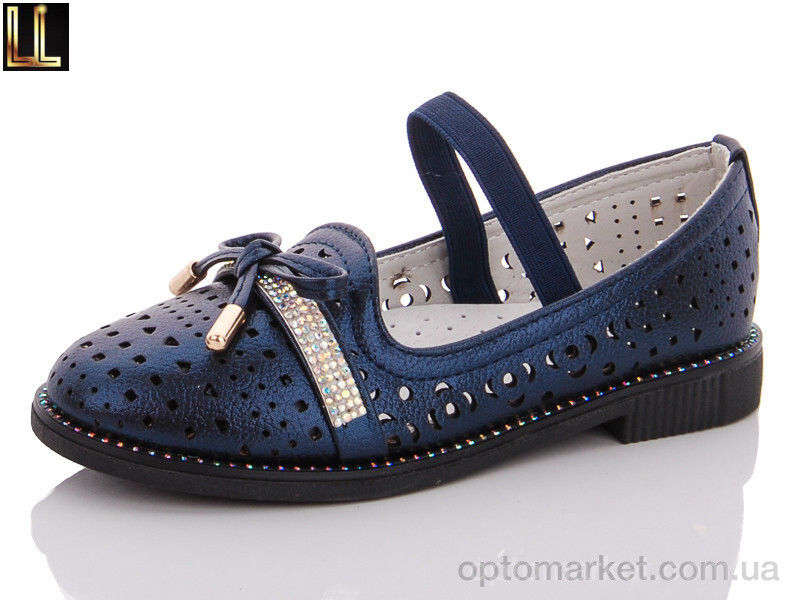 Купить Туфлі дитячі LR2995-2 Lilin shoes синій, фото 1