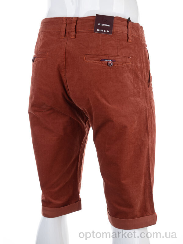 Купить Шорти чоловічі LS14-0018X (01682) brown L.S.Luwans коричневий, фото 2