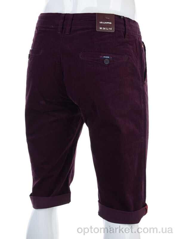 Купить Шорти чоловічі LS14-0019X (01683) violet L.S.Luwans фіолетовий, фото 2