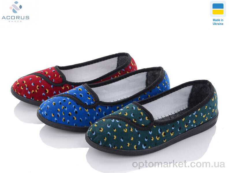 Купить Капці жіночі Луцьк хлястик mix Acorus мікс, фото 1