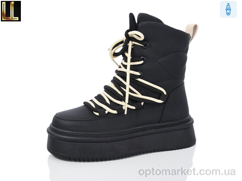 Купить Черевики жіночі LX9-06-1 Lilin чорний, фото 1