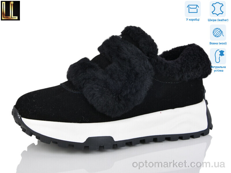 Купить Кросівки жіночі LX904-16 Lilin чорний, фото 1