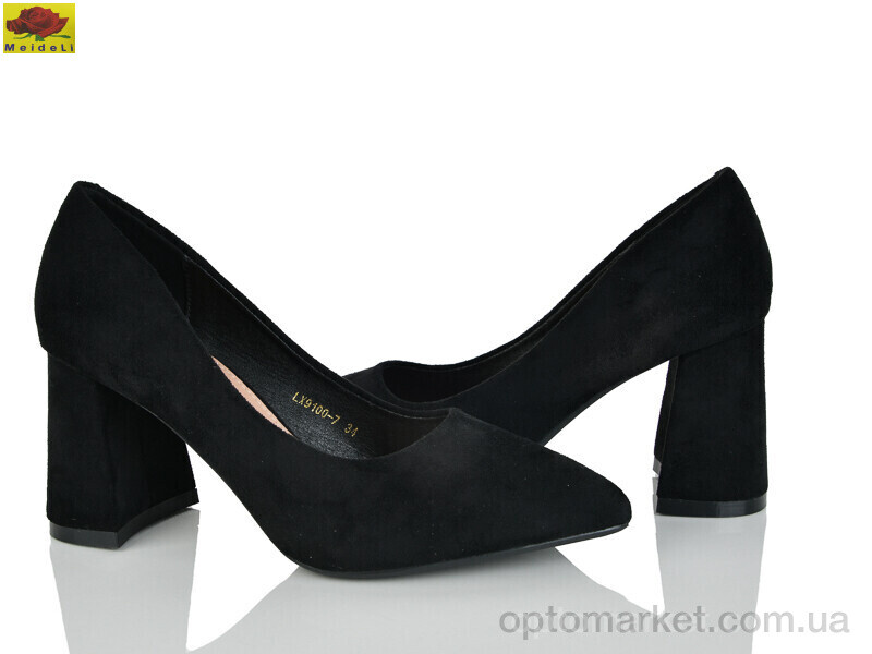 Купить Туфлі дитячі LX9100-7 Mei De Li чорний, фото 1