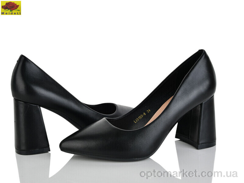 Купить Туфлі дитячі LX9100-8 Mei De Li чорний, фото 1