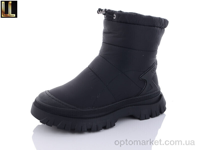 Купить Дутики жіночі LXL80-1 Lilin чорний, фото 1