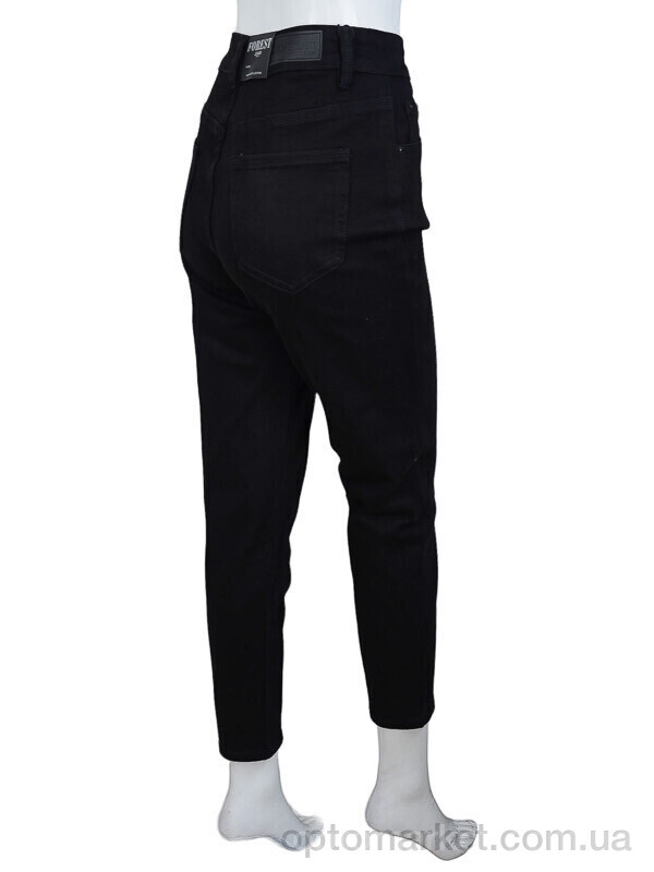 Купить Джинси жіночі LZ128M black Forest чорний, фото 2