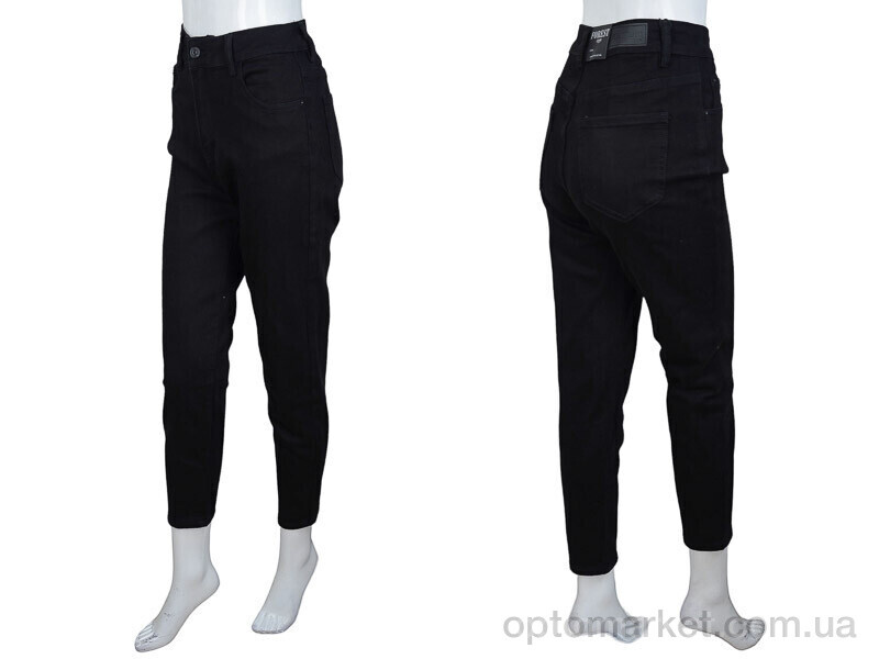 Купить Джинси жіночі LZ128M black Forest чорний, фото 3