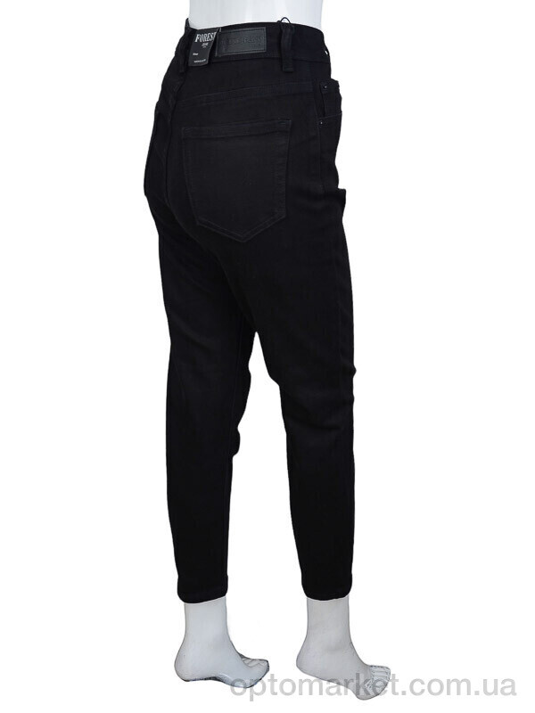 Купить Джинси жіночі LZ129M black Forest чорний, фото 2