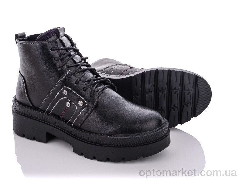 Купить Черевики жіночі M-301Black Soylu чорний, фото 1