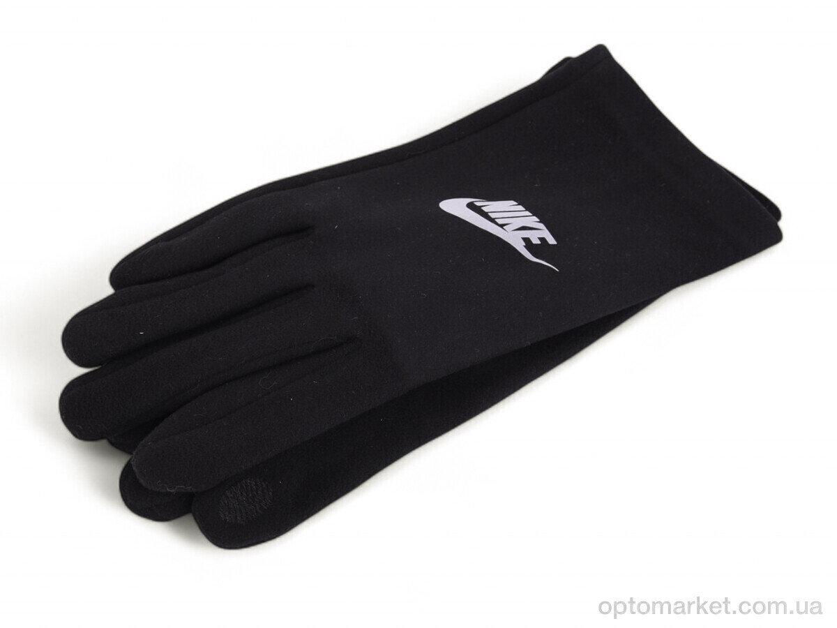 Купить Рукавички чоловічі M-DR-NK black Number one чорний, фото 2