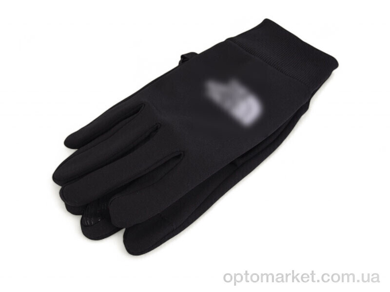 Купить Рукавички чоловічі M-HM-MB black Number one чорний, фото 1