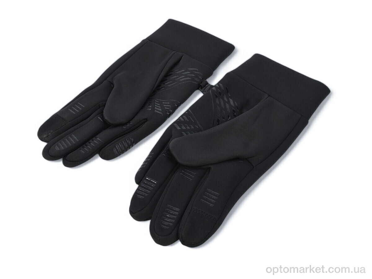 Купить Рукавички чоловічі M-YD-ADM black U_A.mo.r чорний, фото 3