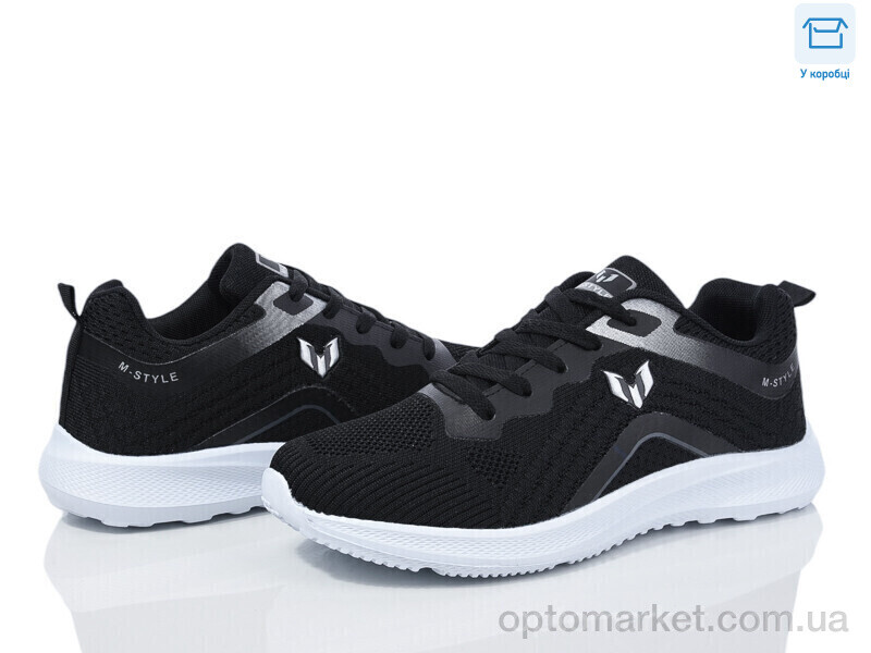 Купить Кросівки чоловічі M002 black M-Style чорний, фото 1
