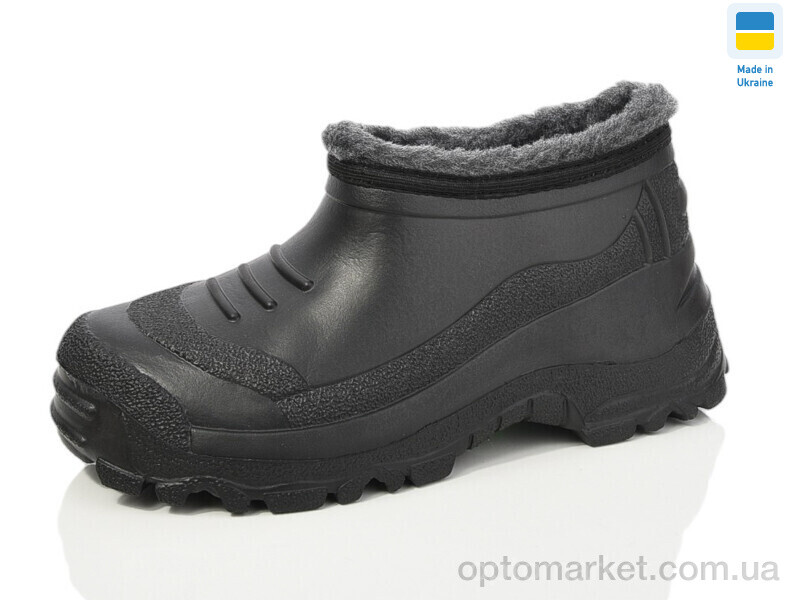 Купить Галоші чоловічі M002 чорний Cross чорний, фото 1