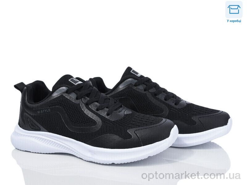 Купить Кросівки чоловічі M003 black M-Style чорний, фото 1