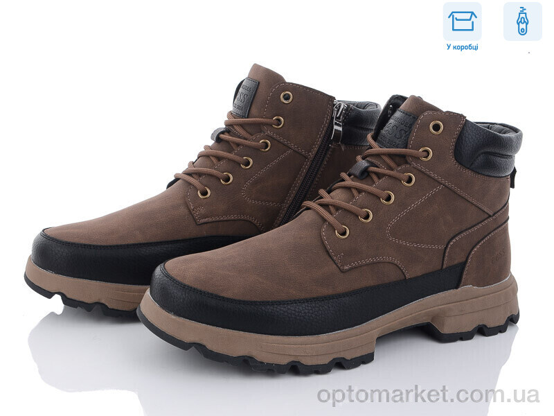 Купить Черевики чоловічі M0060-1 UCSS коричневий, фото 1