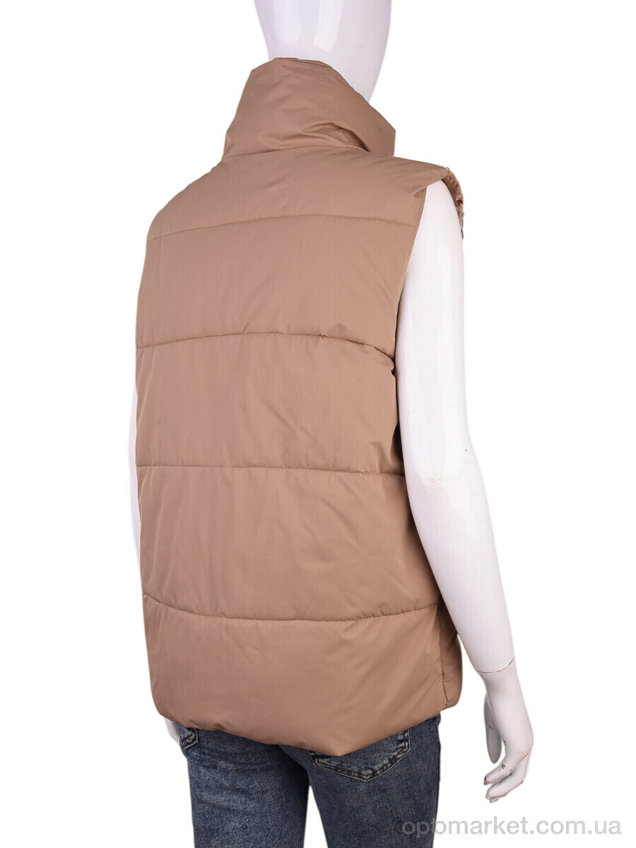 Купить Жилетка жіночі M01 (11959) beige Yanpai бежевий, фото 2