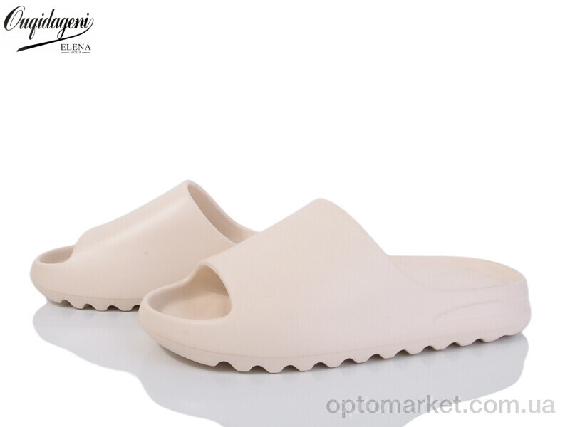 Купить Шльопанці жіночі M01-3 Dageni бежевий, фото 1