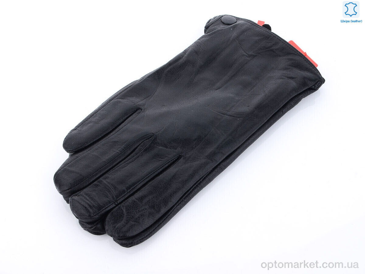 Купить Рукавички чоловічі M01 black Gloves чорний, фото 1