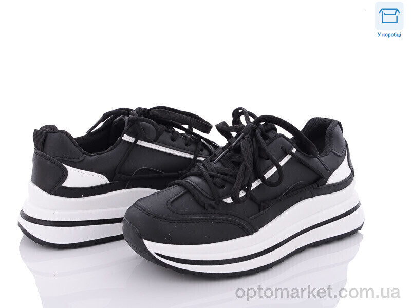 Купить Кросівки жіночі M02-1 Захар-Gold чорний, фото 1