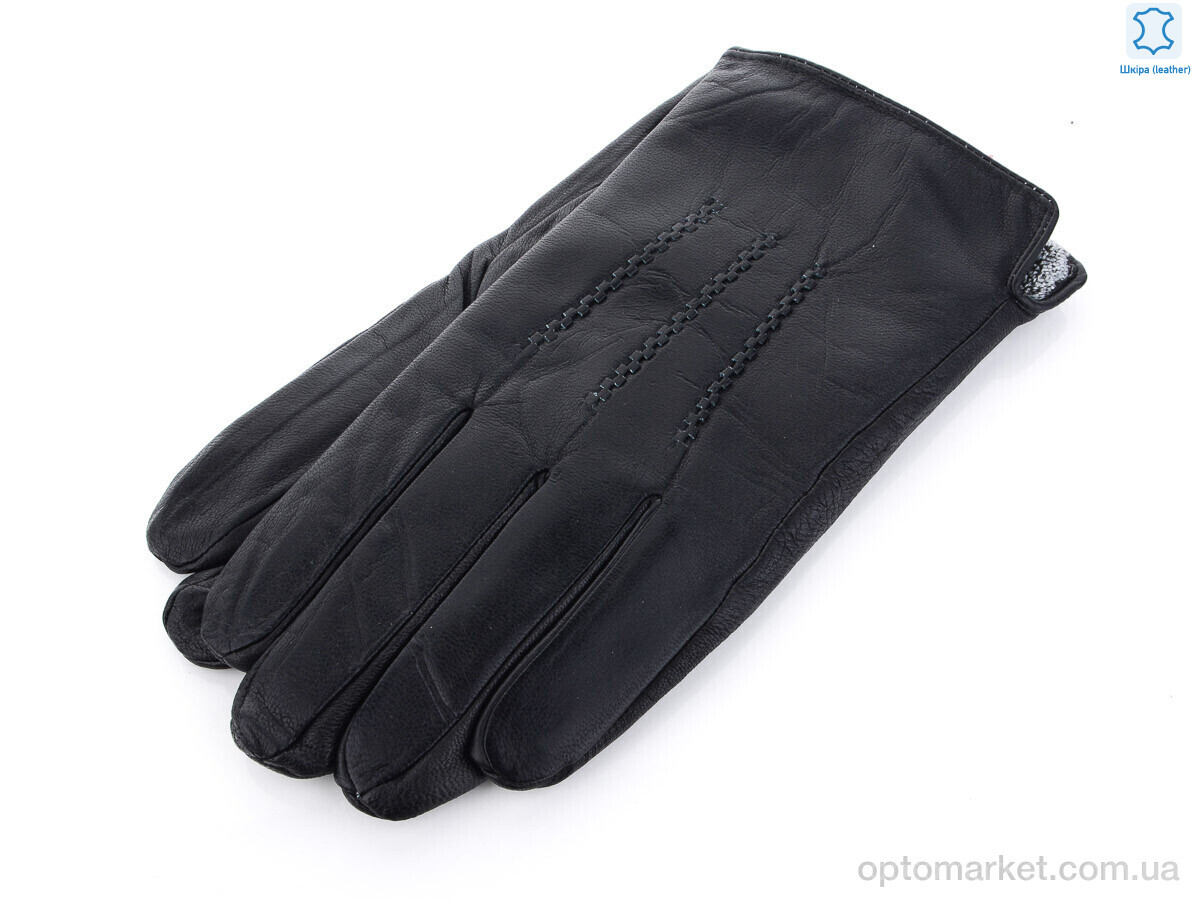 Купить Рукавички чоловічі M03 black Gloves чорний, фото 1