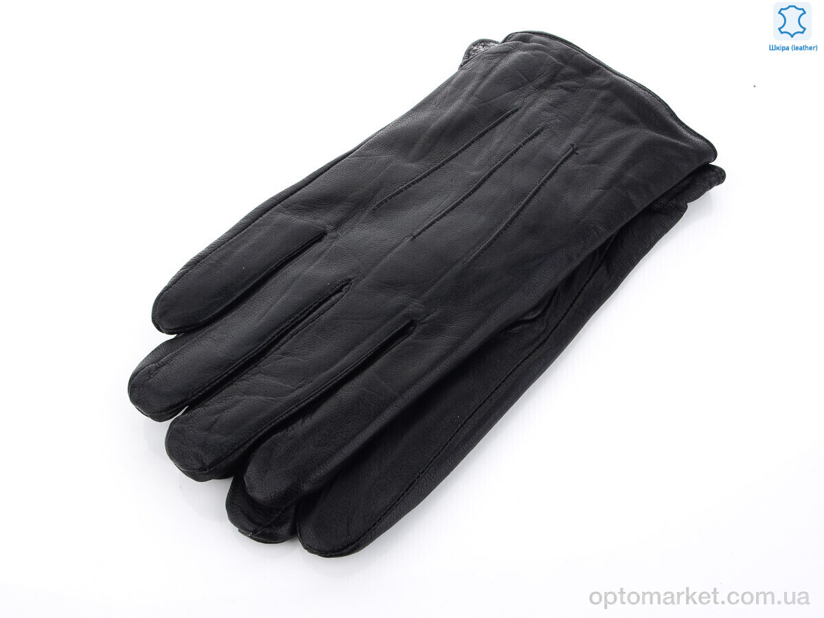 Купить Рукавички чоловічі M04 black Gloves чорний, фото 1