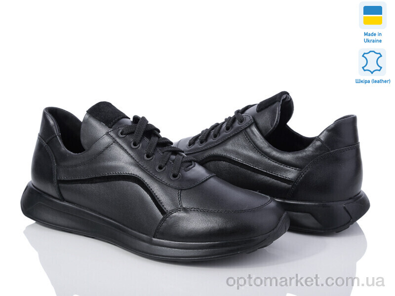 Купить Кросівки чоловічі M05L1 Royal-shoes чорний, фото 1
