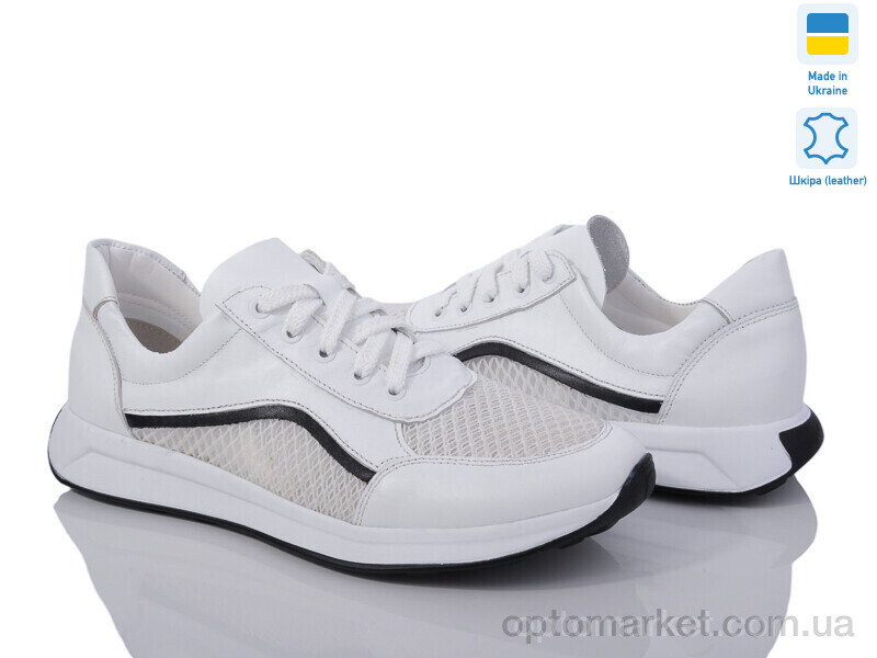 Купить Кросівки чоловічі M05L2 setka white Royal-shoes білий, фото 1