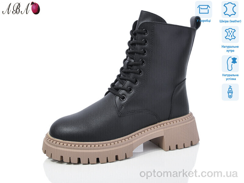 Купить Черевики жіночі M0ABA57-2 Hengji чорний, фото 1